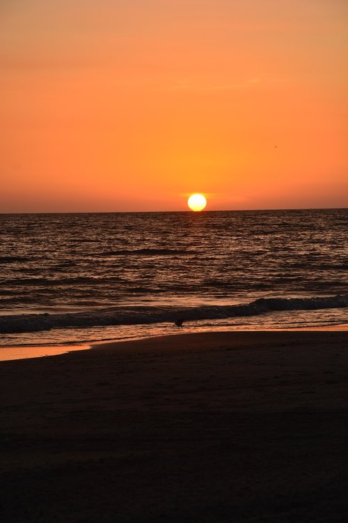 sunset  beach  florida