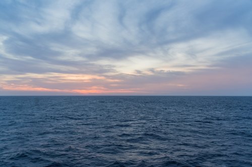 sunset  clouds  sea