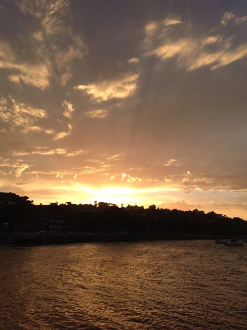 sunset harbour sydney