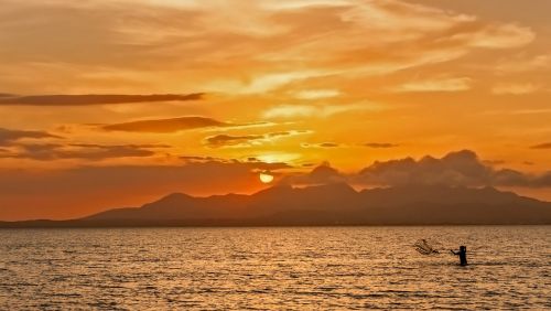 sunset lagoon fishing