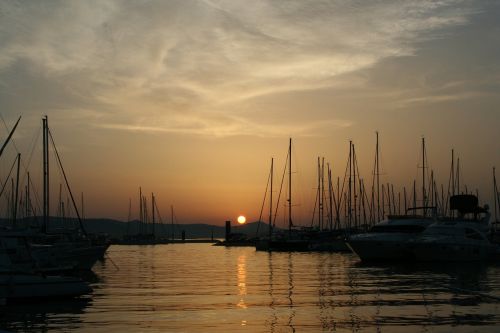 sunset croatia mood