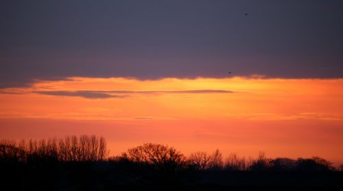 sunset cloud sky