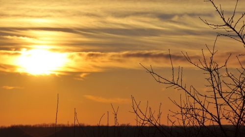 sunset summer rest