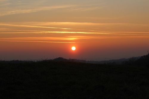 sunset dusk abendstimmung