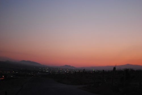 sunset ruhayba syria