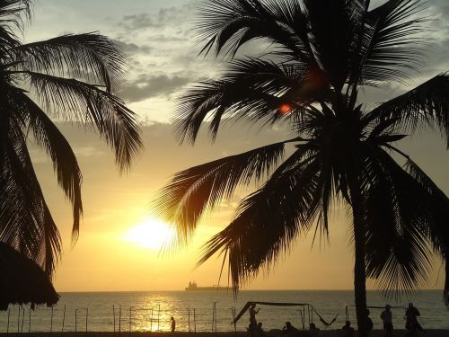 sunset beach palmas