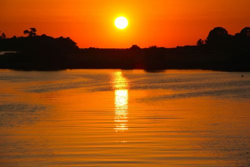 sunset florida nature