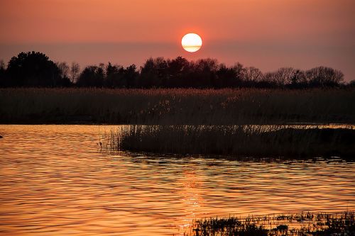 sunset day landscape