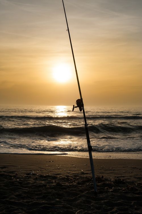 sunset sea beach