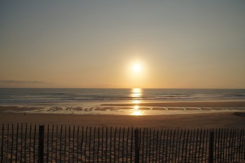 sunset beach biscarrosse