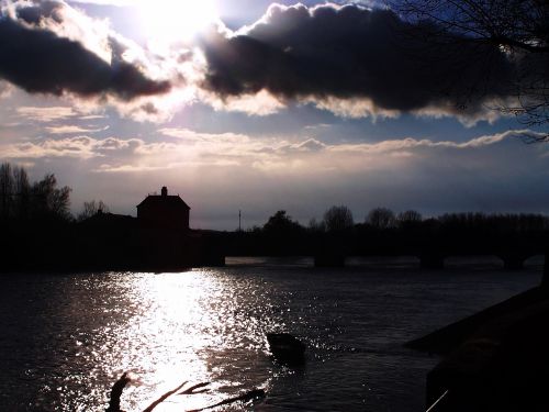 sunset boat france