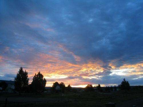 sunset sunrise clouds