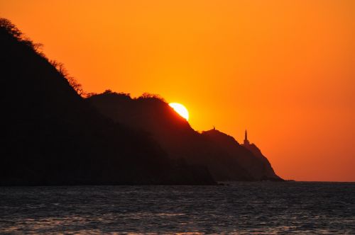 sunset taganga colombia