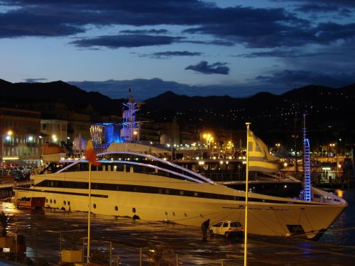 sunset megayacht yacht