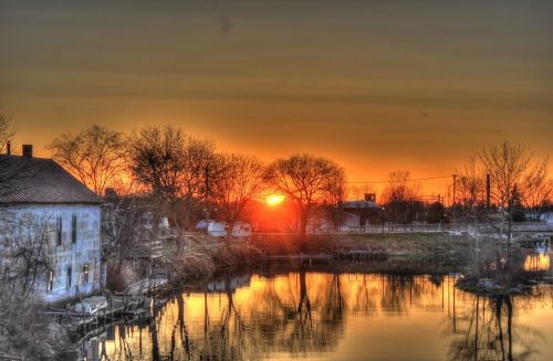 Sunset At Algoma