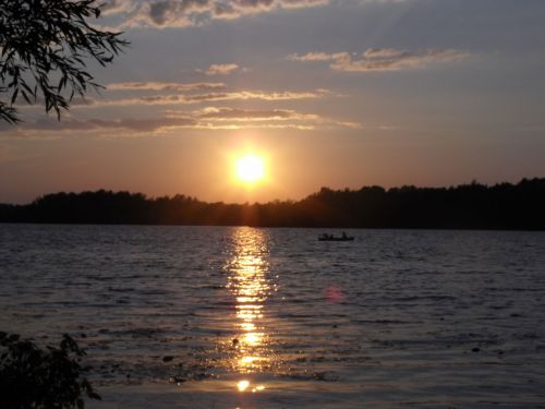 Sunset At The Lake