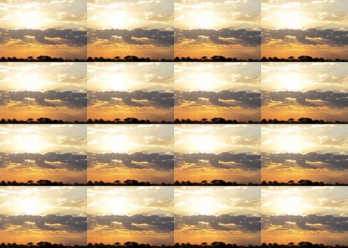 Sunset Duplicate Wallpaper