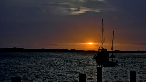 Sunset In Morro Bay