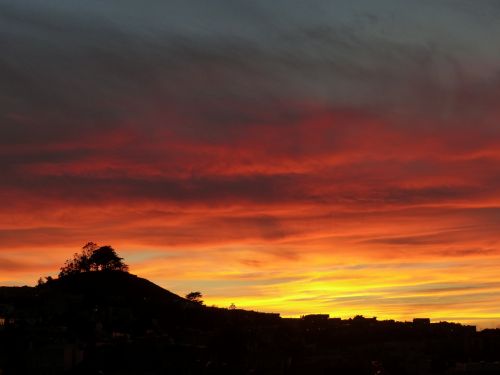 Sunset In San Francisco