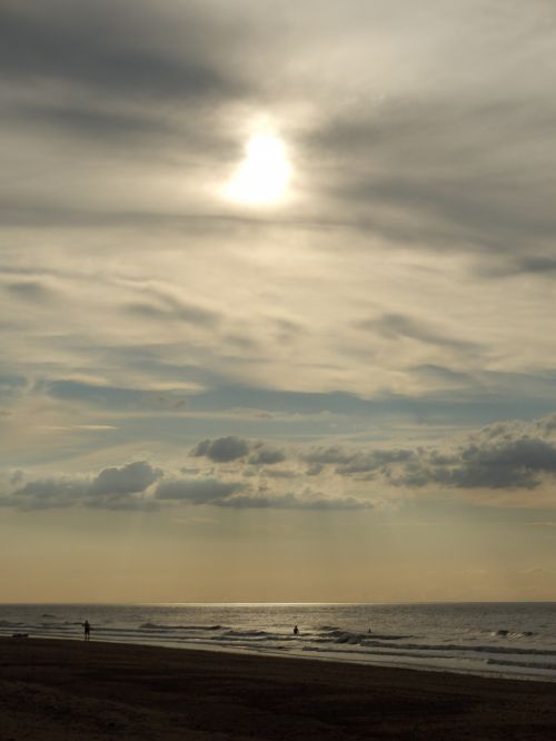 Sunset On Beach