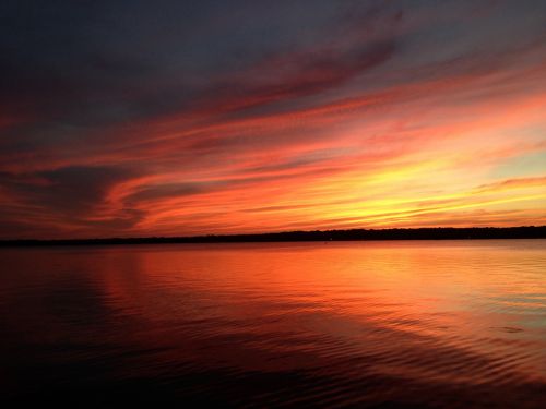 Sunset On The Lake