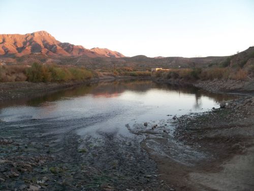 Sunset On The Rio Grande