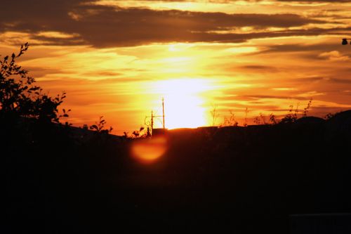 Sunset Over Manchester UK