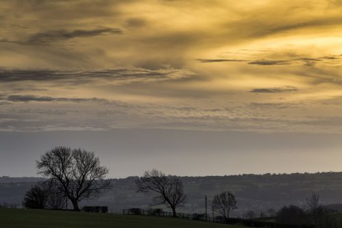 Sunset Over North Yorkshire