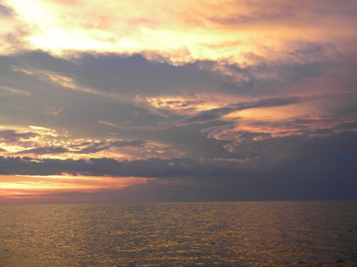 sunset over the ocean florida keys sunsets