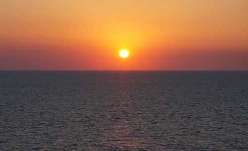 sunset sea holiday water