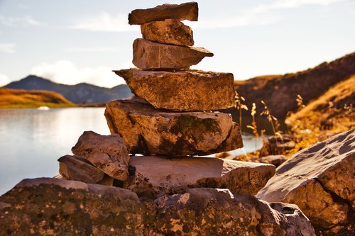 sunshine  mountain  landscape