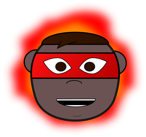 superhero hero fire