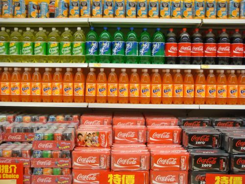 supermarket cola soft drink