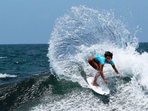 surf girl sport