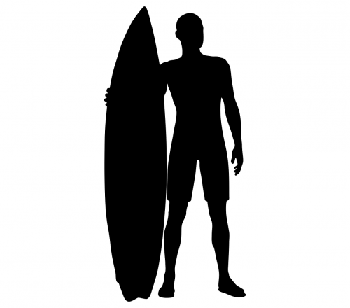surf surfer man