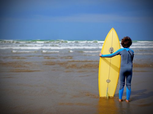 surf  sea  blue