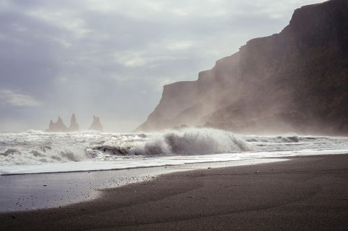 surf waves shore