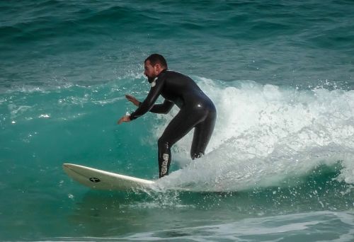surf beach surfer