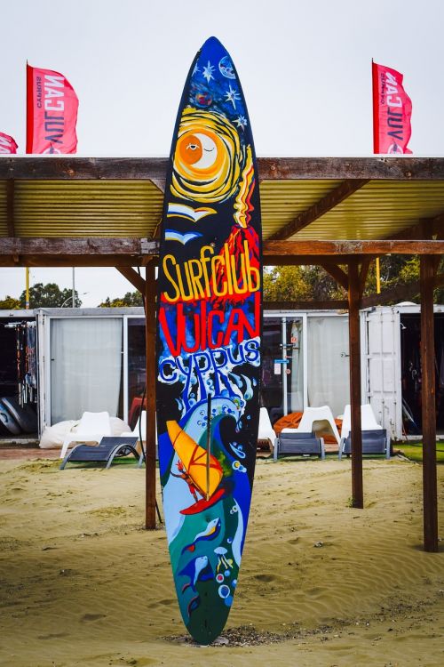 surf club beach board