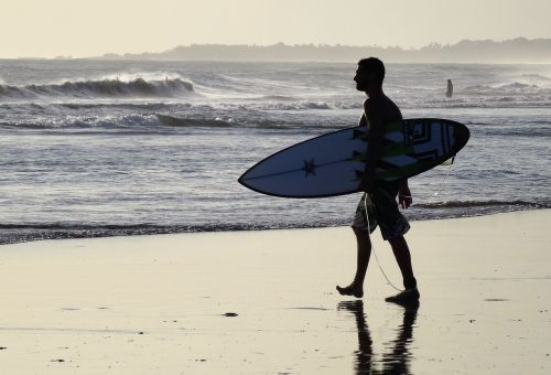 surfer bali beach