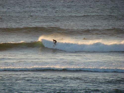 surfer wave sea