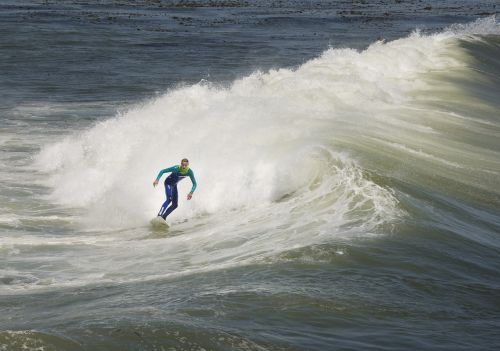 surfer wave water