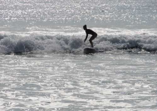 Surfer Silhouette