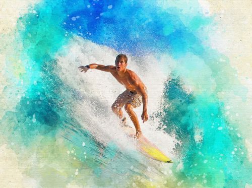 surfing extreme ocean