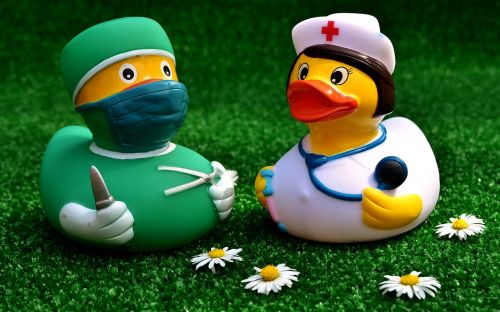 surgeon operation rubber duck