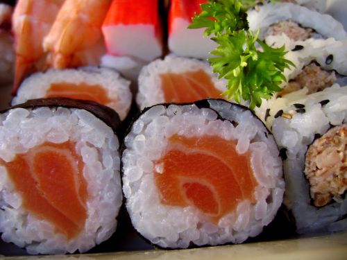 sushi sashimi food