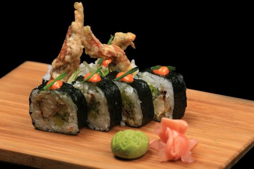 sushi food japanese