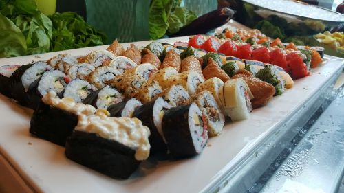 sushi japanese seafood