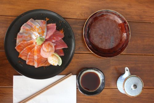 sushi sashimi salmon