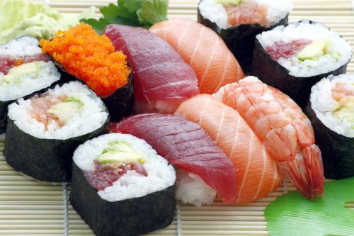 sushi japanese asian